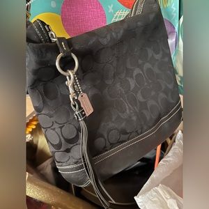 Coach Signature Black Crossbody